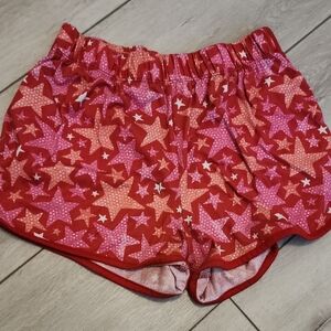 Cat & Jack Red and Pink Star Shorts